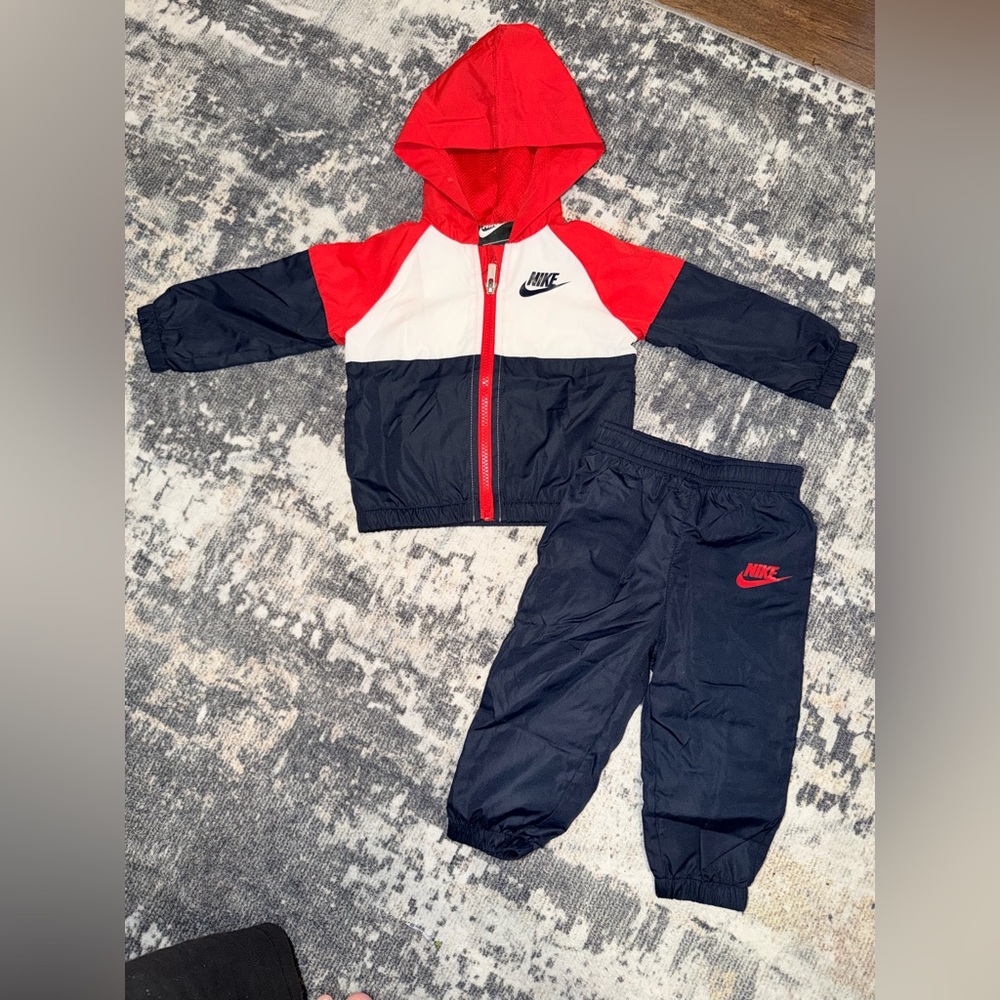 Nike Red and navy Tracksuit for Kids